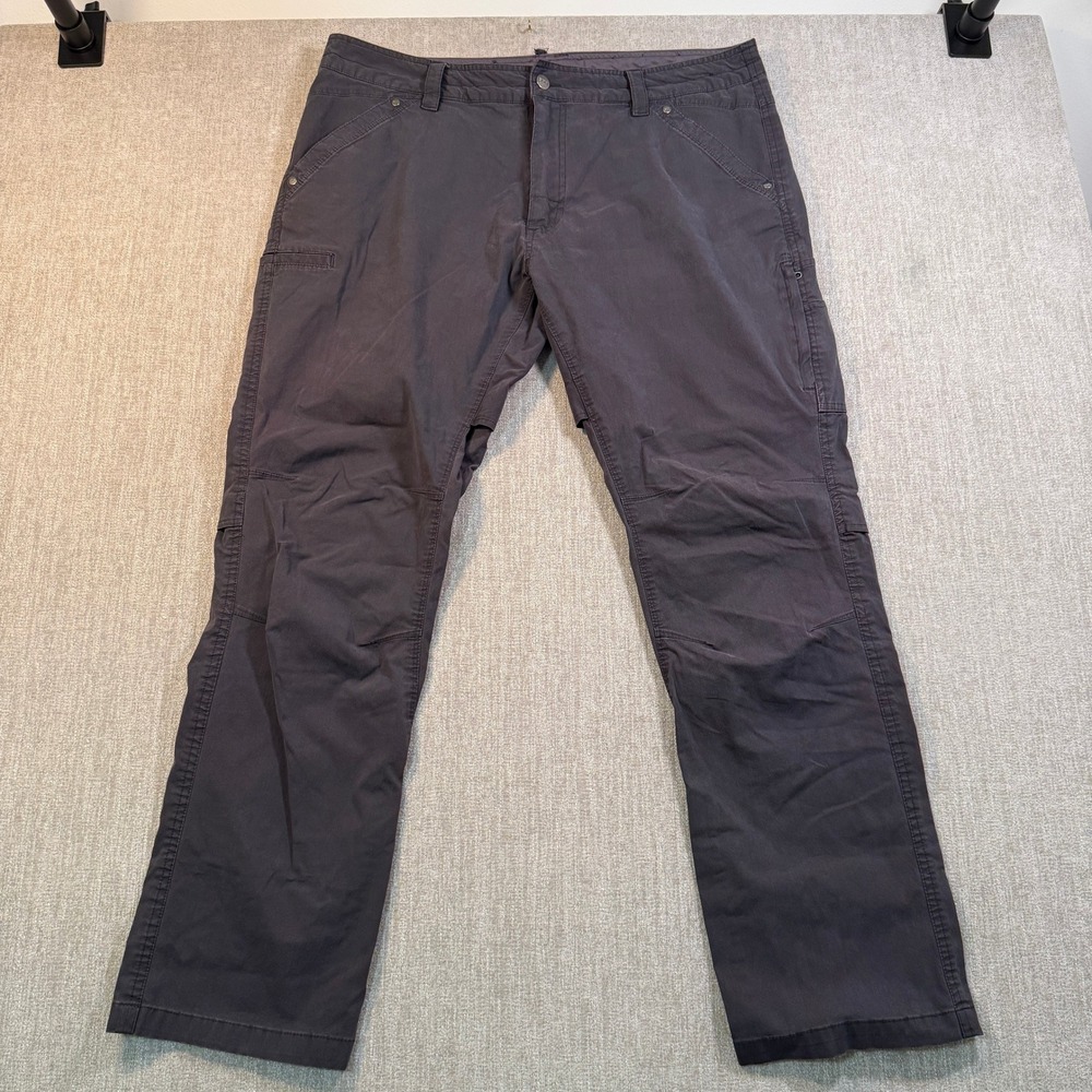 CQR Sedona Series Covert Tactical Hiking Pants Mens 38x32 Gray Outdoor Cargo
